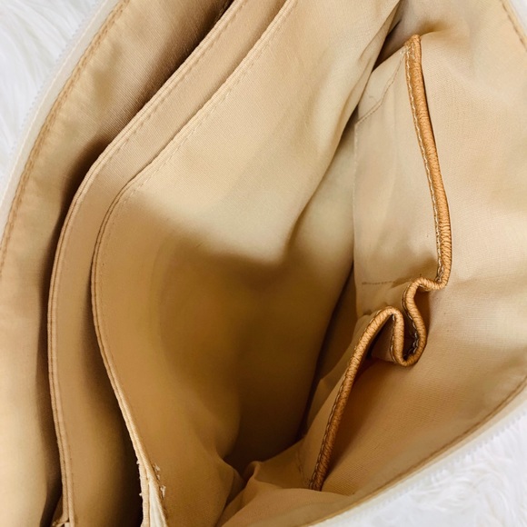 Nine & Co. NWT Nine West White & Tan Purse - Picture 3 of 8